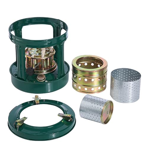 Hornillo De Camping, Hornillo Plegable de Camping para Exteriores y Picnic, Seguro Antiviento con Estabilidad para Cocinar en Senderismo Jardín Picnic Viajes al Aire Libre
