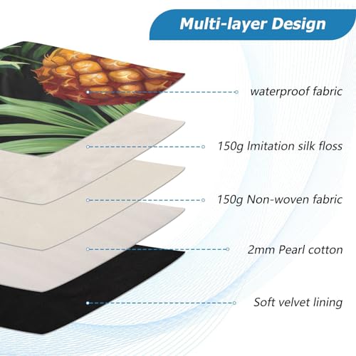 Funda para portátil de 13-14 pulgadas con estampado tropical miniatura 4