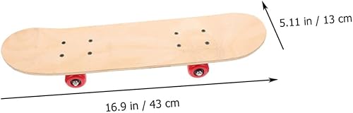 Miniatura 7 de DIY pintura monopatín monopatín vintage mini monopatines para exteriores monopatines clásicos s pequeño monopatín deportes Plaything PVC Skateboard