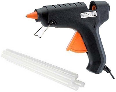 MHK (BNY) HOT MELT Glue Gun Professional 40WATT Black with 5 Glue Stick Free
