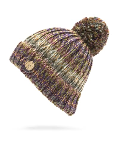 Volcom V.co Lyra Snowboard Ski Beanie doux et chaud pour femme adepte des sports de glisse