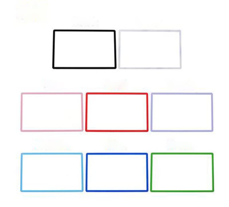 Limentea Glass Up Screen Lens with Adhesive for 2DS Console Replacement (White)