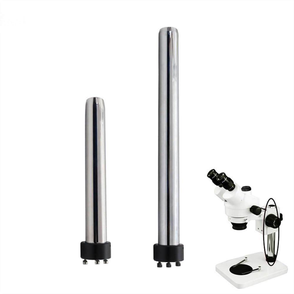 Microscope 250mm 350mm 500mm Stereo Microscope Column-Zoom Stereo Microscope Column Metal Upright Post Pole Pillar Diameter 32 mm with 3 Screws(Height 500 mm)