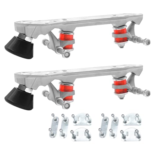 Genérico Placa Base para Patines,Base Inferior con Doble | Soporte para Patines | para Uso en Exteriores, Viajes, Parque, Familia, Hombres, Mujeres y Amigos