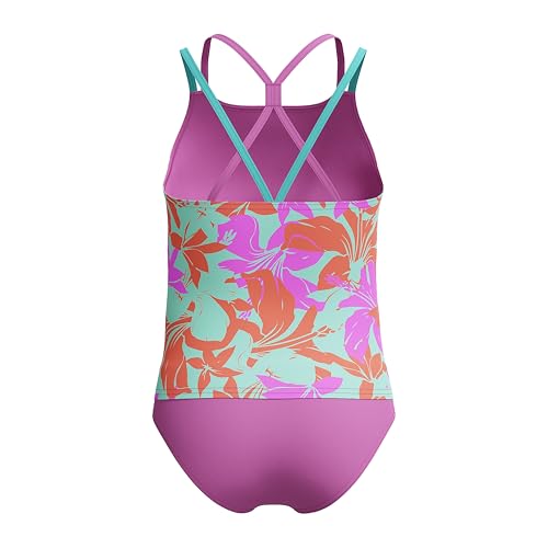 Image of Speedo girls Swimsuit Two Piece Tankini Thin Strap