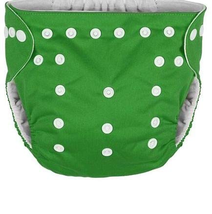 KASSY POP CURATED JUST FOR YOU 3 in 1 Pocket Polyester Cloth Reusable Diaper for Babies with One Piece 3 Layer Microfiber Insert (0-36 Months)