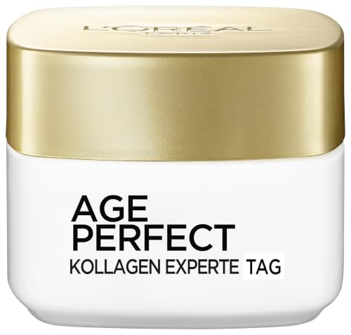 L'Oréal Paris Kollagen-Tagescreme, Anti-Aging Feuchtigkeitspflege für reife und