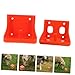 CORHAD Small Pets Salt Lick Holder Metal Salt Block Holder for Livestock Easy