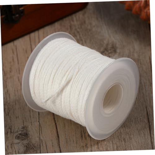 Pabilo de algodón puro para hacer velas, hilo blanco extra y resistente miniatura 7
