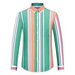 Orange/Green Striped