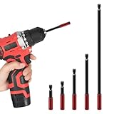 5 Stück Magnetischer Bithalter, 50/60/100/150/300mm, 1/4’’ Zoll Bit Verlängerung, Sechskantschaft Bithalter für Bohrmaschinen Schlagschrauber Schraubendreher