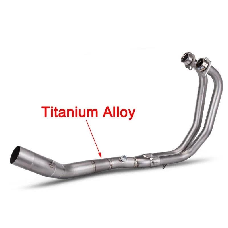 Scarico Slip-on In Acciaio Inox Per Yamaha R25/R3/MT-03 2021-2024 - Tubo Collettore Anteriore, Migliora Prestazioni E Sound