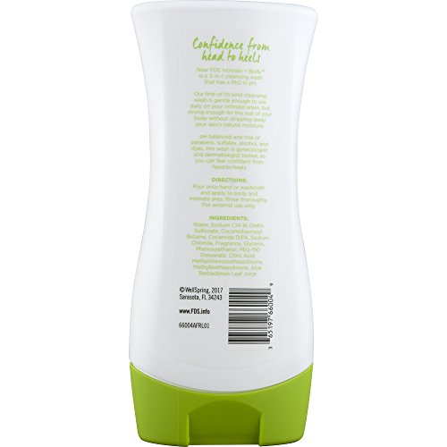 Image of FDS Feminine Hygiene Wash for Gentle Cleansing, Aloe Fresh, 10 Ounce (Pack of 2)