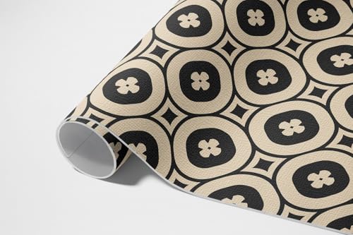 Tapis de sol vinyle de qualité supérieure à motif géométrique pour terrasse chic - 6