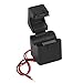 DROK Current Transformer, 100A 100mA AC Current Sensor, Split Core Amp Transformer Sensing Relay, Mini Clip-on Easy to Install CT Without Power Off