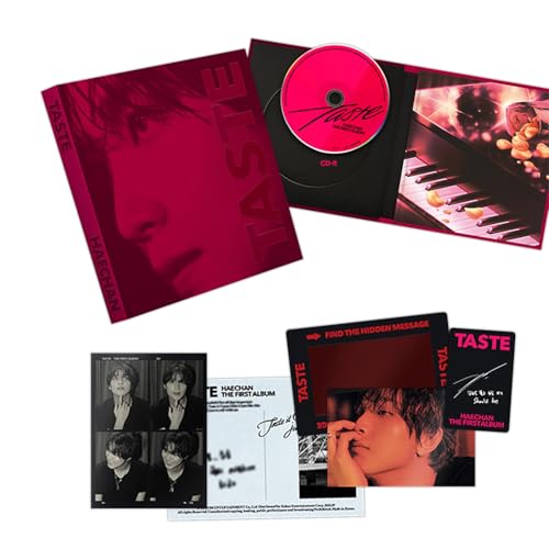 NCT HAECHAN - The 1st [TASTE] (Savory Ver.) CD-R + Photo Book + Hidden Message Card +...