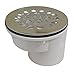 Jones Stephens D41600 2 Overall Size Shower STALL Drain PVC