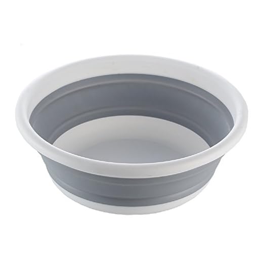 TSHOME - Cubo plegable redondo multiusos, para lavado al aire libre, viajes, camping, senderismo, caravana