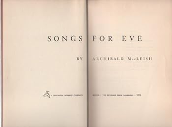 Songs For Eve