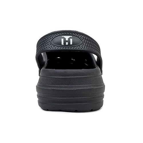 Image of Hygear Men's Feather EVA Clogs | Lightweight | Breathable | Waterproof | Anti-Skid | Comfortable Slip-On Clogs for Men