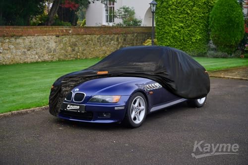 Image of Kayme 7 Layers Car Cover Custom Fit for BMW Z3 (1997-2003) Waterproof All Weather for Automobiles, Outdoor Full Cover Rain Sun UV Protection.