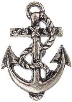 Pewter Anchor Metal Knob Theme Hardware Pull Decoration For Door Draws and Drawers