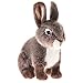 Produktbild Heunec 274471 Plüschtier, Hase, Graubraun, 21 cm x 19 cm x 9 cm