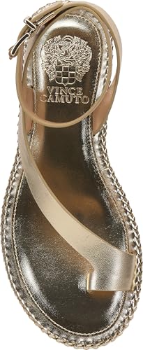 Image of Vince Camuto Libahs Ankle Strap Toe Loop Flat Sandals