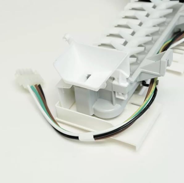 Refrigerator Ice Maker Assembly Replaces for KitchenAid KRFC300ESS01 KRFF305EBS KRFF302ESS01 KRFF305ESS00 KFCS22EVBL3 KFCS22EVBL4 KFCS22EVMS6 KFCS22EVMS7 KFCS22EVWH3 KFCS22EVWH5 Refrigerator