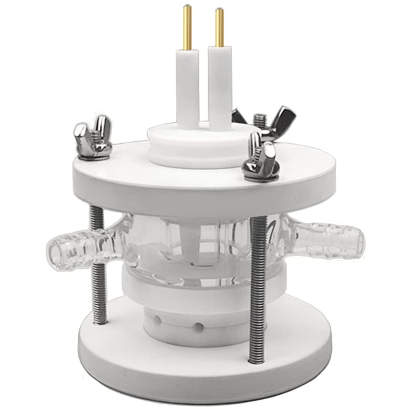 Celda de microbalanza de cristal de cuarzo electroquímico (W102) for medición de precisión en aplicaciones de investigación