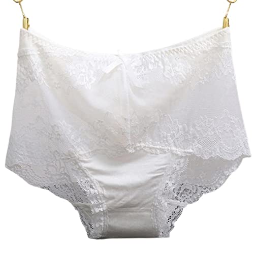 Briefs full coverage pour femmes en lot de 3 culottes taille haute en dentelle grande taille