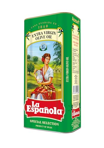 LA ESPAÑOLA - Extra Virgin Olive Oil Made from 100% Spanish Olives. 5 l Tin