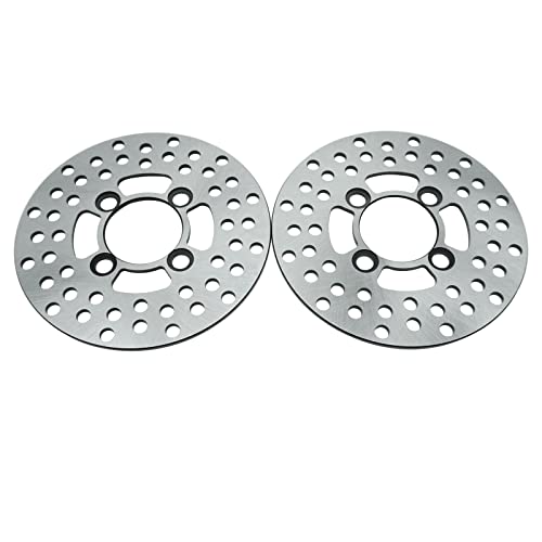 M Mati 2 Pcs Front Left/Right Brake Disc Rotor For Yamaha Banshee 350 Yfz350 Blaster 200 Yfs200 Raptor 250 Yfm250 Raptor 350 Yfm350 Raptor 660 Yfm660 Raptor 700 Yfm700 Warrior 350 Yfm350 Yfz450 #TOP1