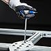 Klein Tools JTH68M T-Handle Hex Key Set, Metric Sizes Allen Wrench Set with 6-Inch Blades, Stand Included, 8-Piece