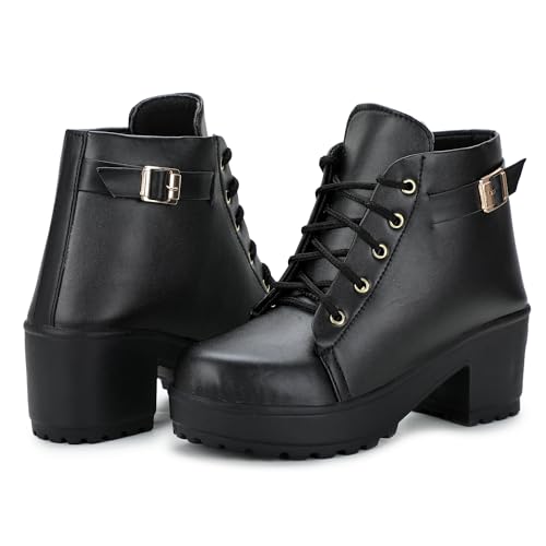 Image of black boots for women