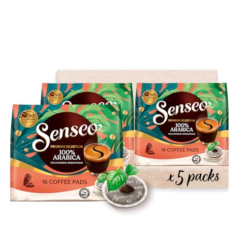 Senseo Pads Premium Selektion 5 x 16 Getränke 80 Kaffeepads