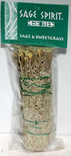 AzureGreen rss7s Sage y sweetgrass Smudge Stick & # 44 7en.