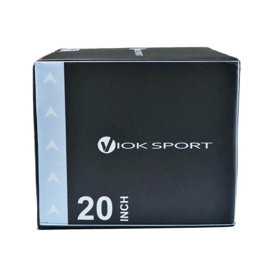 VIOK SPORT Cajón de Salto Pliométrico Soft 8 kg – Ideal para Cross Training y Fitness
