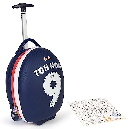 Boppi Tiny Trekker - Carrito De Viaje Ligero Para Niños Con Ruedas 17 L , Fútbol Francia Con Pegatinas Boppi Tiny Trekker - Carrito De Viaje Ligero Para Niños Con Ruedas 17 L , Fútbol Francia Con Pegatinas