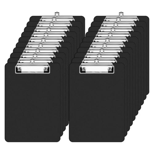 Petit porte-bloc A5 Giantree en plastique, cadeaux pratiques pour école et bureau (lot de 20)