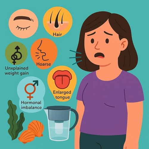 Page de couverture de The Seven Weird Warning Signs You're Iodine Deficient: The Invisible Mineral Breaking Your Brain and Metabolism