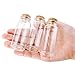 Kingrol 70 Pack 30ml Cork Stoppers Glass Bottles, Wishing Bottles with Personalized Label Tags and String, Mini Bottle for DIY Crafts, Wedding Party Favors