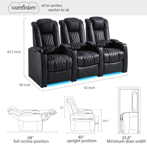 Luxury Home Theater Recliner Seating