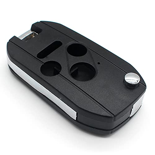 4 Buttons Flip Folding Car Remote Key Fob Cover Key Shell Case Compatible With Honda Civic Accord Crv Fit Pilot #TOP1