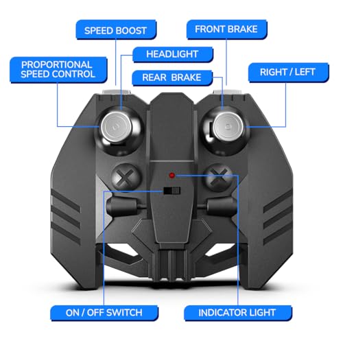 Image of Mirana Explorer 4WD 4x4 RC Car Toy for Kids - Remote & App Controlled Vehicle - Off Road Rock Crawler Monster Truck ATV - Type-C USB Rechargeable - for Boys & Girls 4 to 10 Years (Military Camo)