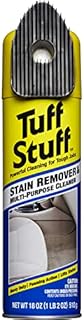 Car Cleaner and Stain Remover by Tuff Stuff, Multi Purpose Cleaner with Scrubby Cap for Cars, Truck, Motorcycle, 18 Oz