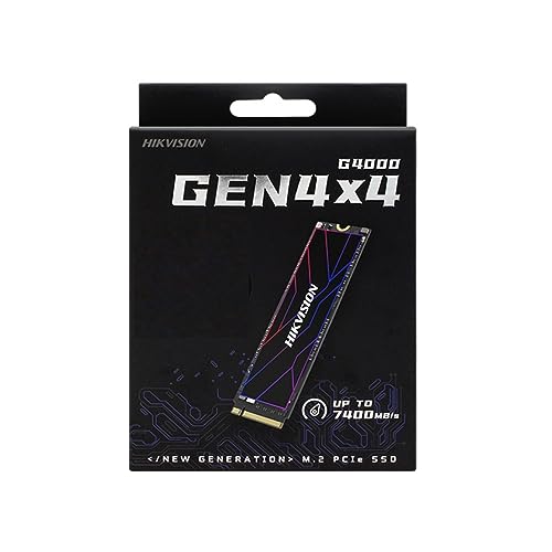 Image of HIK G4000 Int Gaming SSD 2048GB /Ultrafast Read and Write PCIe Interface,PCIe Gen4x4 /max Read Speed of7050 MB /s /Max. Seq Write 4200 MB /s Anti-Shock and Anti-Fall /for PC,laptops,PS5, etc.