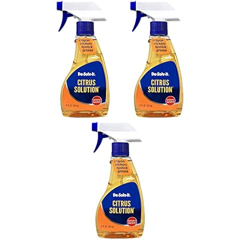 De-Solv-it! 22608 Orange Sol Citrus Solution Spray, 12 oz (3) Cover