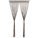 Peut être utilisé comme rideau de porte, fenêtre, séparateur ou comme arrière-plan pour une vitrine de magasin.