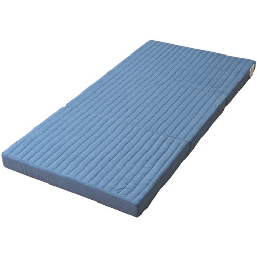 アキレス ボリューム3つ折りバランスマットレス ブルー AK326SDBL